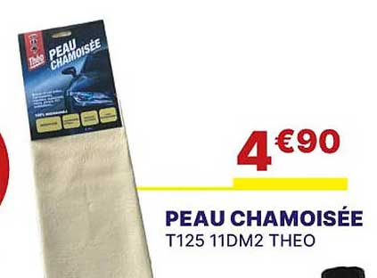 peau chamoisée t125 11dm2 theo