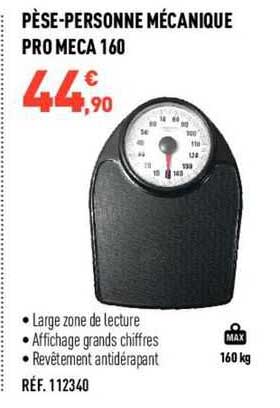pèse-personne mécanique pro meca 160
