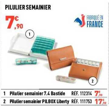 pilulier semainier