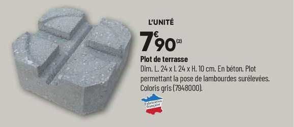 plot de terrasse