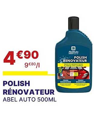 polish rénovateur abel auto