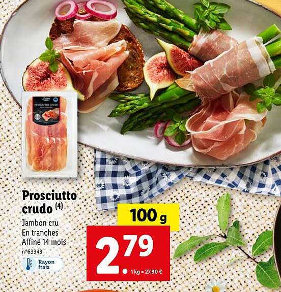 prosciutto crudo deluxe
