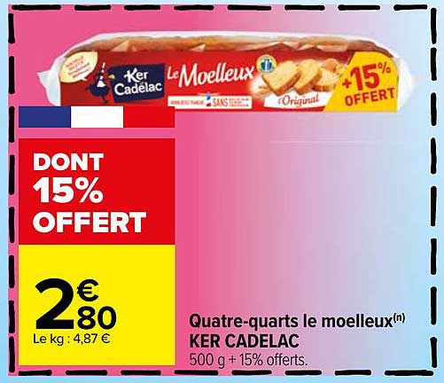 quatre-quarts le moelleux ker cadélac