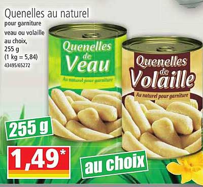 Quenelles Au Naturel