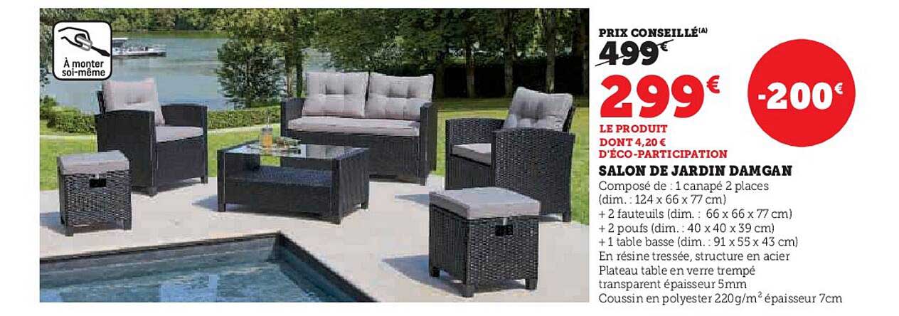 Salon De Jardin Damgan
