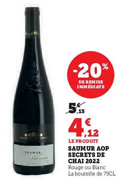 saumur aop secret de chai 2022