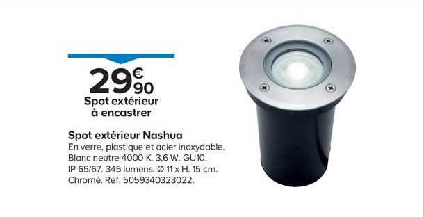 Spot Extérieur Nashua