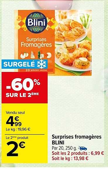 surprises fromagères blini