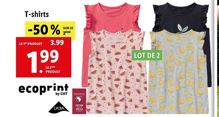 t-shirts ecoprint lycra