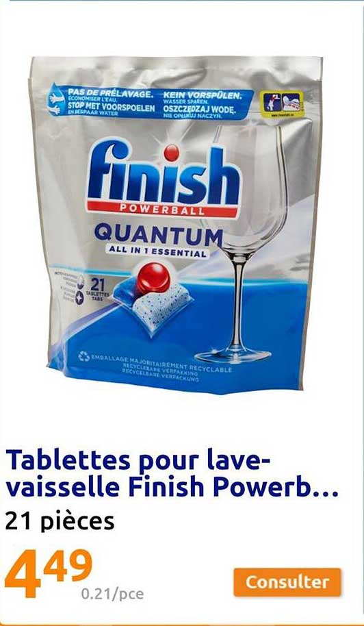 tablettes pour lave-vaisselle finish powerb...