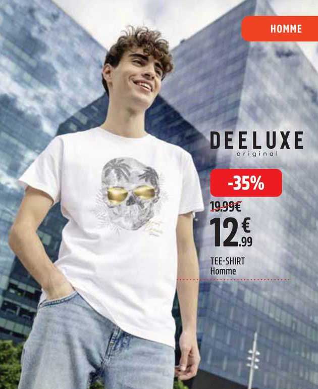tee-shirt homme deeluxe