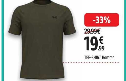 tee-shirt homme under armour