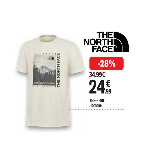 tee-shirt homme the north face
