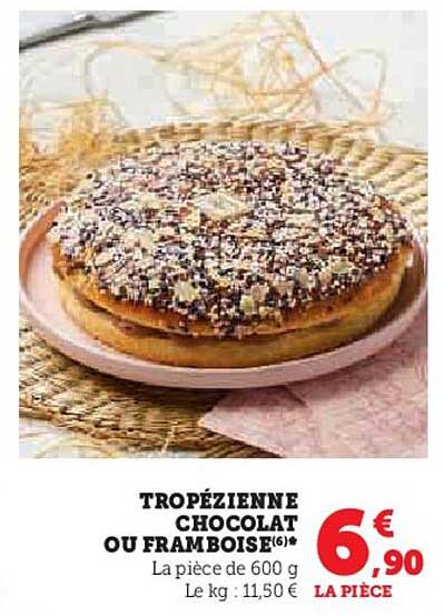 Tropézienne Chocolat Ou Framboise