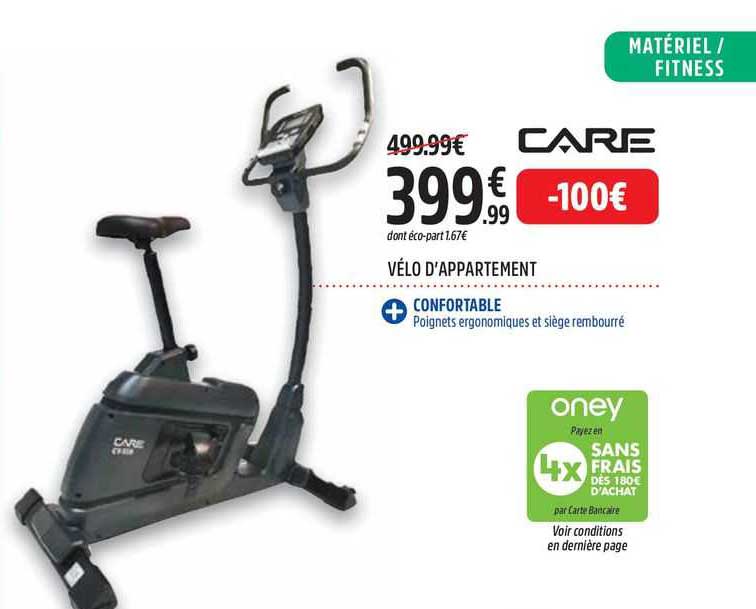 vélo d'appartement care
