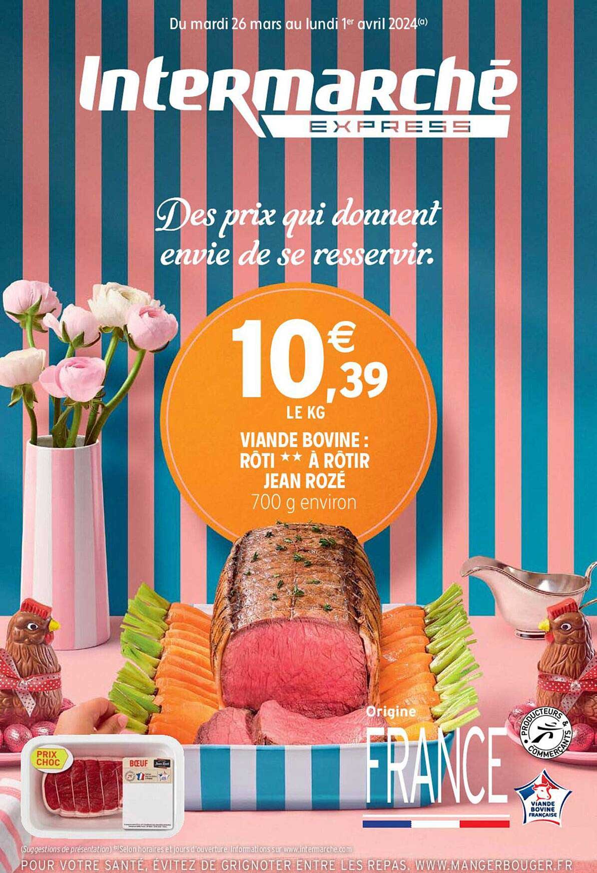 viande bovine : rôti** à rôtir jean rozé