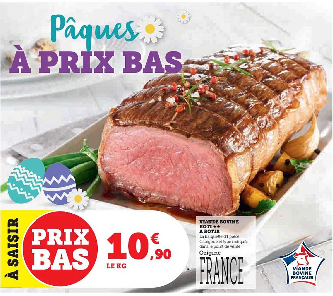 viande bovine rôti**à rôtir