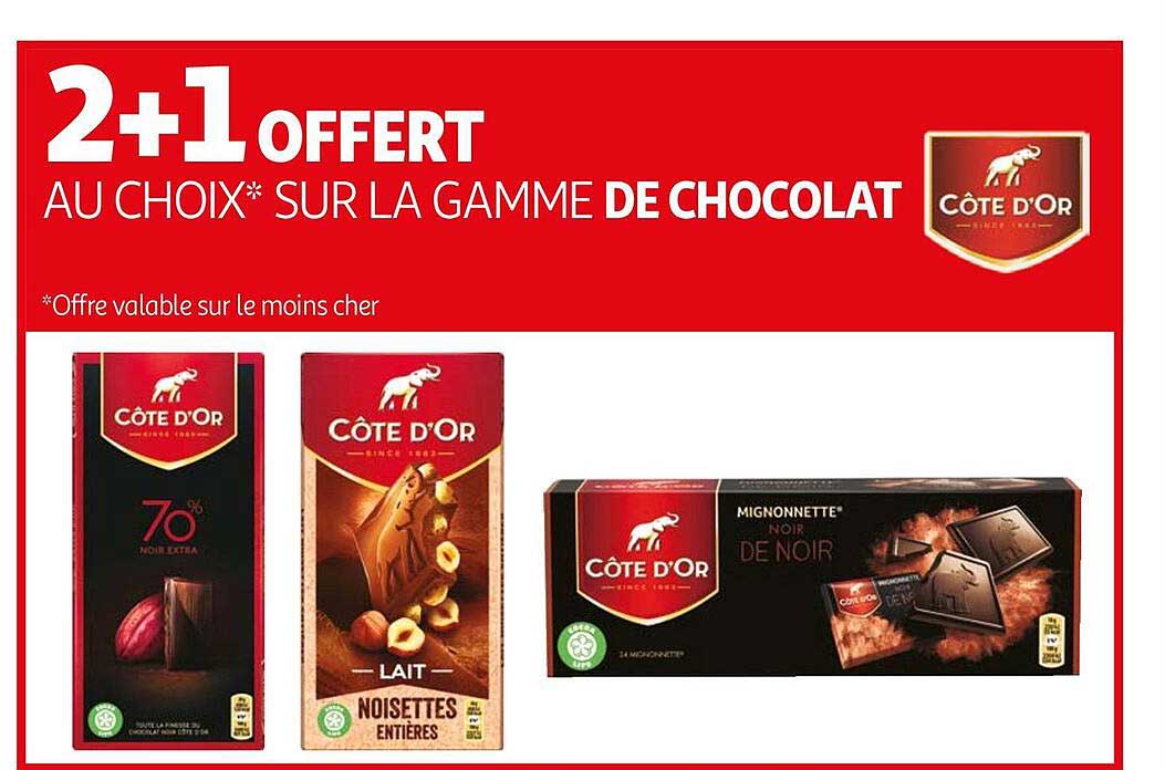 La Gamme De Chocolat Côte D'or