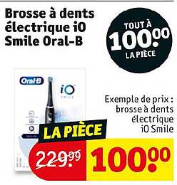 brosse à dents électrique io smile oral-b