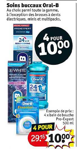 soins buccaux oral-b