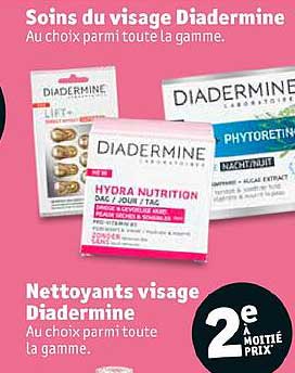 soins du visage diadermine nettoyants visage diadermine