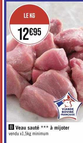 Veau Sauté***à Mijoter