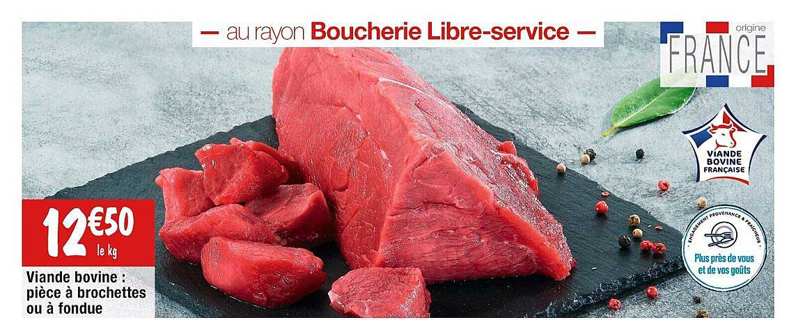 Viande Bovine : Pièce à Brochettes Ou à Fondue