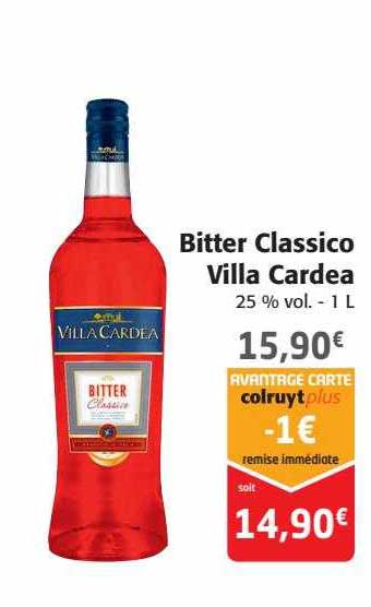 bitter classico villa cardea