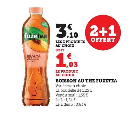 Boisson Au Thé Fuzetea