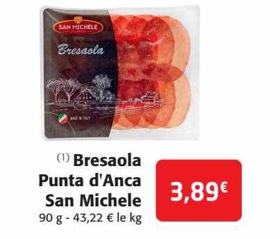 bresaola punta d'anca san michele