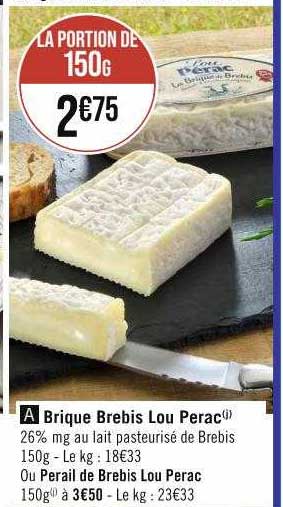 brique brebis lou pérac
