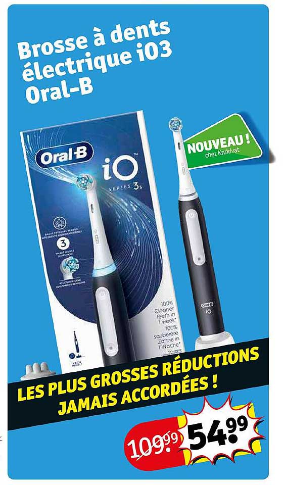 brosse à dents électrique i03 oral-b