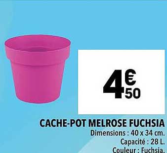 cache-pot melrose fuchsia