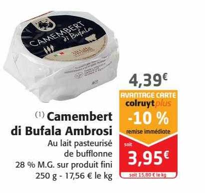 Camembert Di Bufala Ambrosi