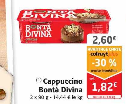 cappuccino bontà divina