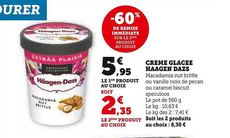 crème glacée häagen dazs