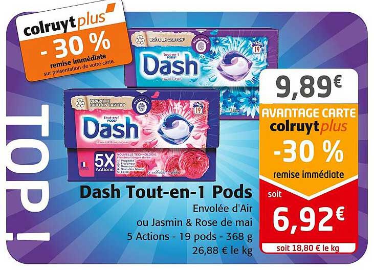 dash tout-en-1 pods