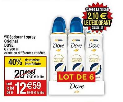 Déodorant Spray Original Dove