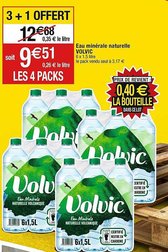 Eau Minérale Naturelle Volvic
