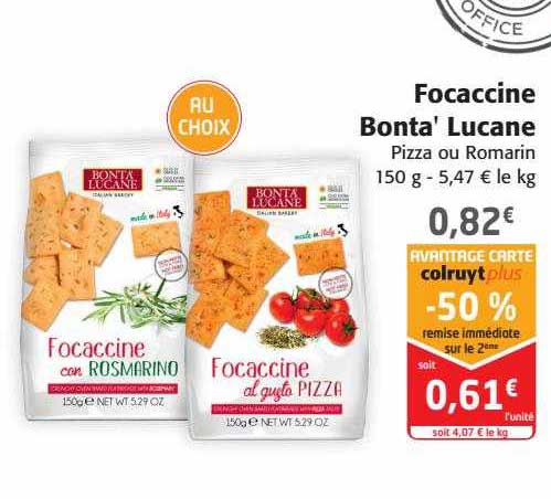 focaccine bonta' lucane