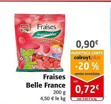 Fraises Belle France