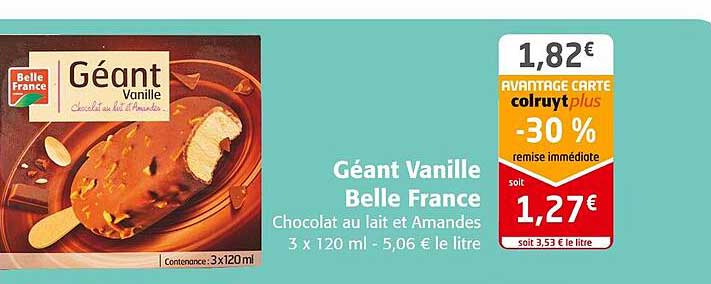 Géant Vanille Belle France