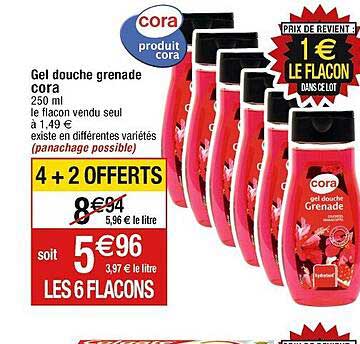 Gel Douche Grenade Cora