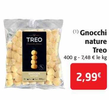 Gnocchi Nature Tréo