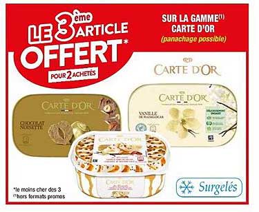 La Gamme Carte D'or