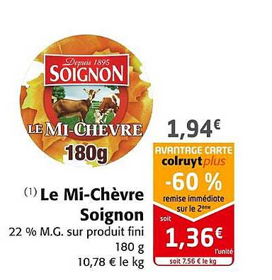 Le Mi-chèvre Soignon