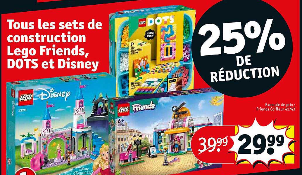 Les Sets De Construction Lego Friends, Dots Et Disney