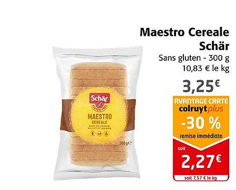 maestro céréale schär
