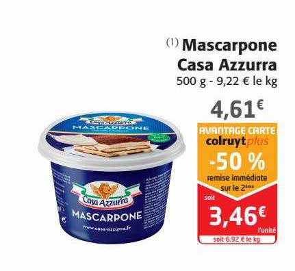mascarpone casa azzurra