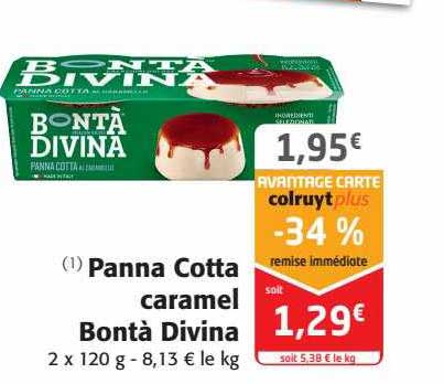 panna cotta caramel bontà divina
